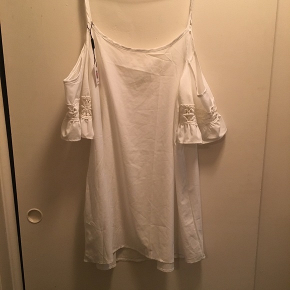 Choies Off Shoulder Dress - Picture 2 of 6